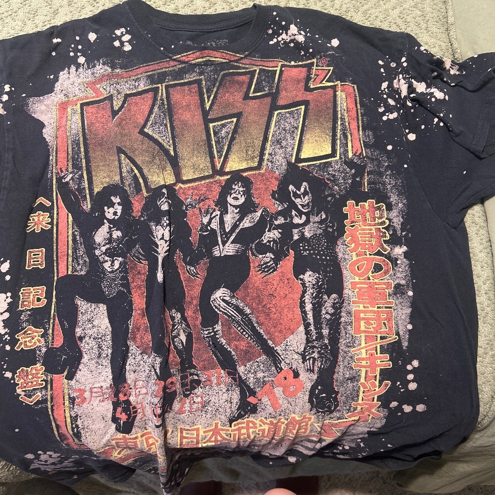 Vintage Kiss Band T-Shirt
